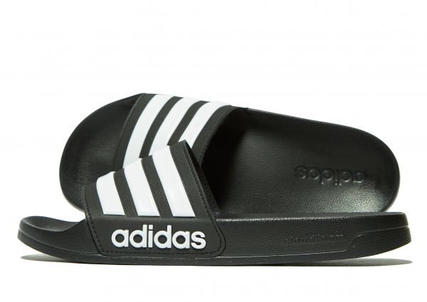 Adidas Cloudfoam Adilette Slides Musta