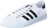 Adidas Courtvantage White/Black/Metallic Silver