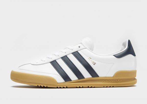 Adidas Originals Jeans Leather Valkoinen