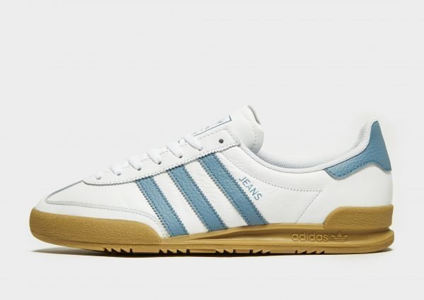 Adidas Originals Jeans Leather Valkoinen