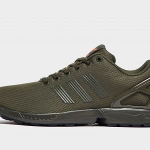 Adidas Originals Zx Flux Cargo / Carbon / Orange