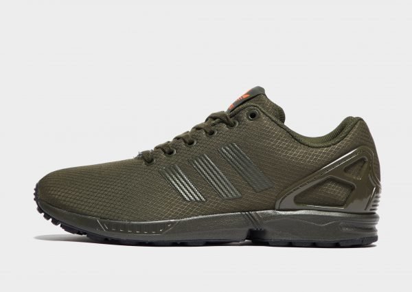 Adidas Originals Zx Flux Cargo / Carbon / Orange