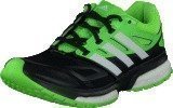 Adidas Response Boost Tech Core Black/White/Solar Green