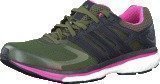 Adidas Supernova Glide 6 W Earth Green/Black/Solar Pink