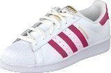 Adidas Superstar Foundation Jr White/Bold Pink