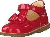 Angulus Mary janes with bow and velcro Red