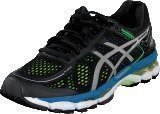 Asics Gel-Kayano 22 Black/Silver/Yellow