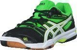 Asics Gel-Rocket 7 Black/Green/White