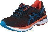 Asics Gt-2000 4 Black/Blue Jewel/Flame Orange