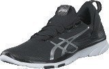 Asics S561N-9093 Gel-Fit Sana 2 Black/Silver/White