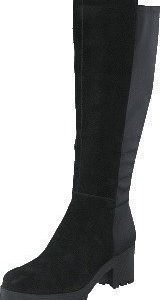 Bianco Chunky Long Boot JJA16 Black