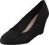 Bianco Classic Wedge Pump Black