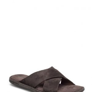 Bianco Cross Oil Suede Slipper Mam16