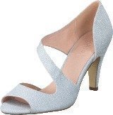 Bianco Cross Over Pump Silver