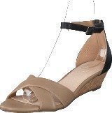 Bianco Low Wedge Sandal Beige