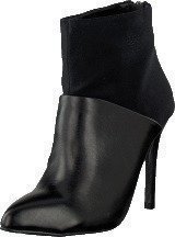 Bianco Pointy Neoprene Boot Black