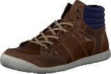 Bianco Sporty Lace Up Boot Mid Brown