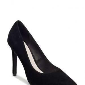 Bianco Suede Basic Pump Son16