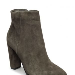 Bianco Suede Pointy Boot Son16