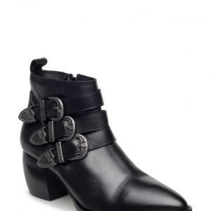 Bianco Triple Buckle Boot