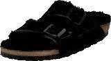 Birkenstock Arizona Black Sheepskin Black