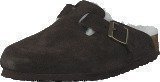 Birkenstock Boston Regular Mocca Brown Fur