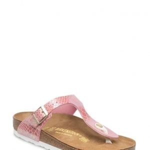 Birkenstock Bs Gizeh Shiny Snake Rose Shin