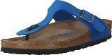 Birkenstock Gizeh Nubuck Leather Blue