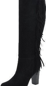 Black Lily Rodeo Boot Black