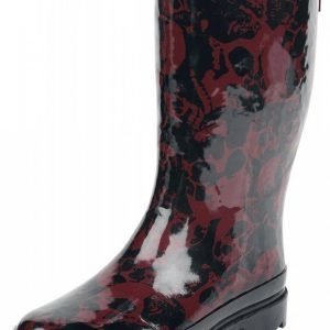 Black Premium by EMP Skull Rubber Boot Kumisaappaat