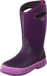 Bogs Classic High Handle Solid Purple