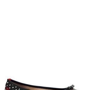 Butterfly Twists Cara Black/White Polka Dot