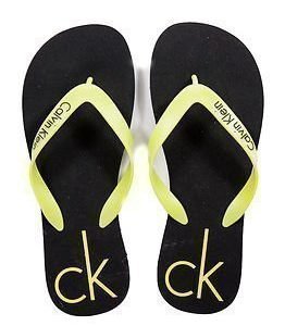 Calvin Klein Flip Flop Black/Lime