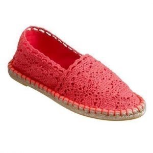 Cellbes Espadrillokset Vadelmanpunainen