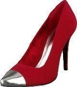 China Girl Pointy Pumps Red