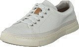 Clarks Ballof Lace White Leather