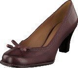 Clarks Bombay Lights Burgundy Leather