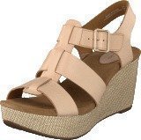 Clarks Caslynn Reece Nude Leather