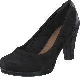 Clarks Chorus Chic Black Suede