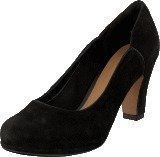 Clarks Chorus Nights Black Suede