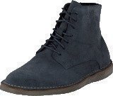 Clarks Darning Top Dark Blue Suede