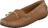 Clarks Dunbar Groove Tan Leather