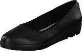 Clarks Evie Buzz Black Leather