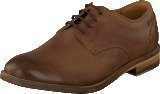 Clarks Exton Walk Tobacco Leather