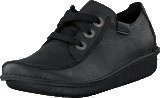 Clarks Funny Dream Black Leather