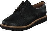Clarks Glick Darby Black Leather