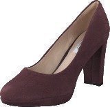 Clarks Kendra Sienna Auburgine Suede