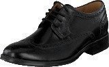 Clarks Kolby Limit Black Leather