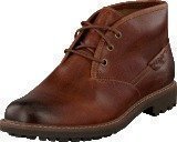 Clarks Montacute Duke Dark Tan Lea