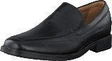 Clarks Tilden Free Black Leather